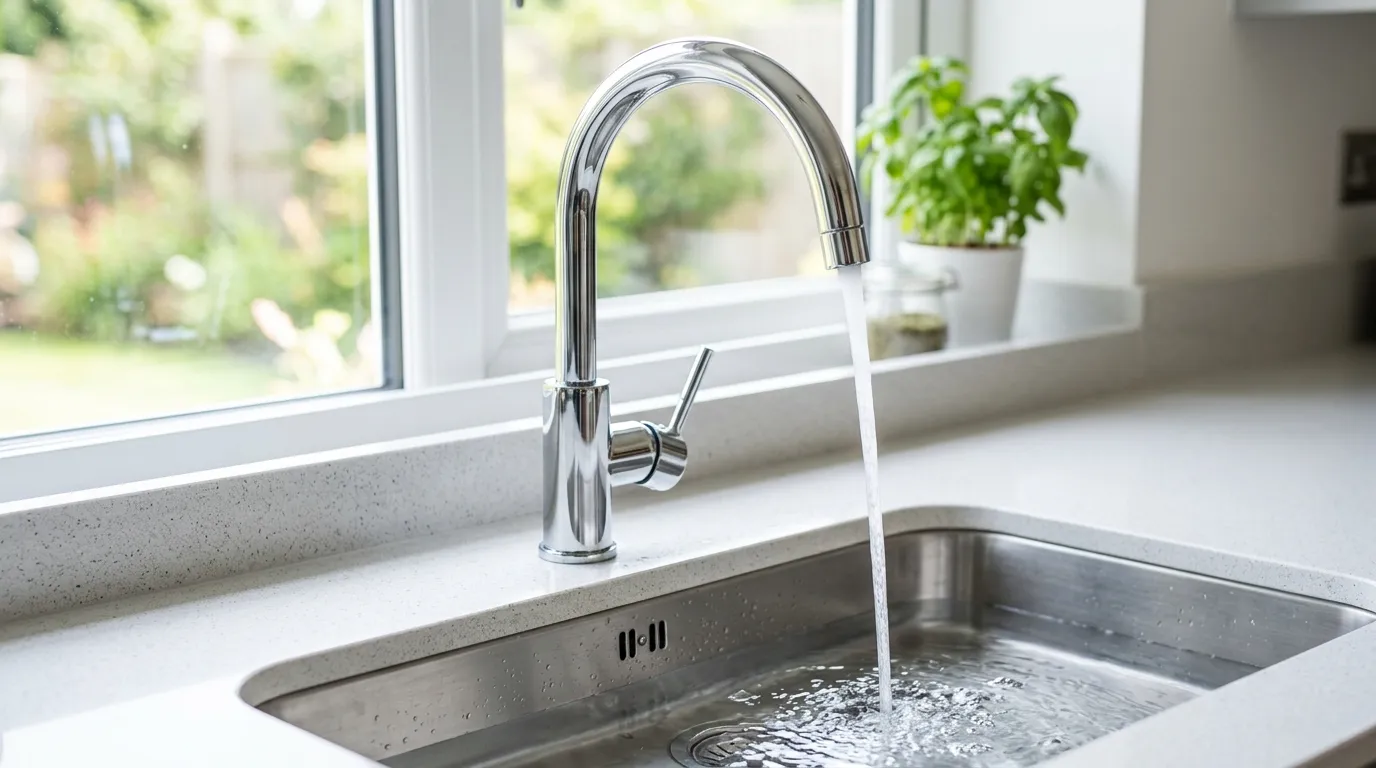 Local Plumbing Master Pros same day plumber fixing a faucet in Grainfield, KS